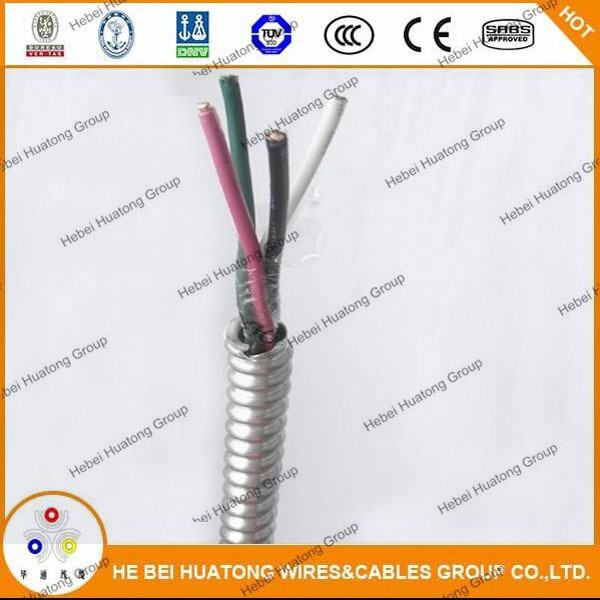 Китай 
                                 12-манометр 2-жильный Тип МС алюминиевого кабеля                              производитель и поставщик