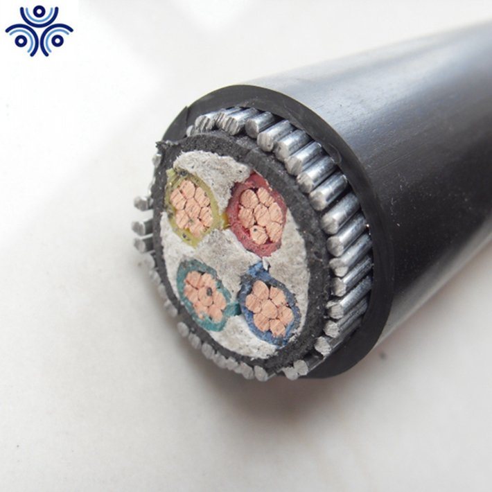 Cina 
                120mm 150mm XLPE Armoured Underground Yjv Power Cable
             fornitore