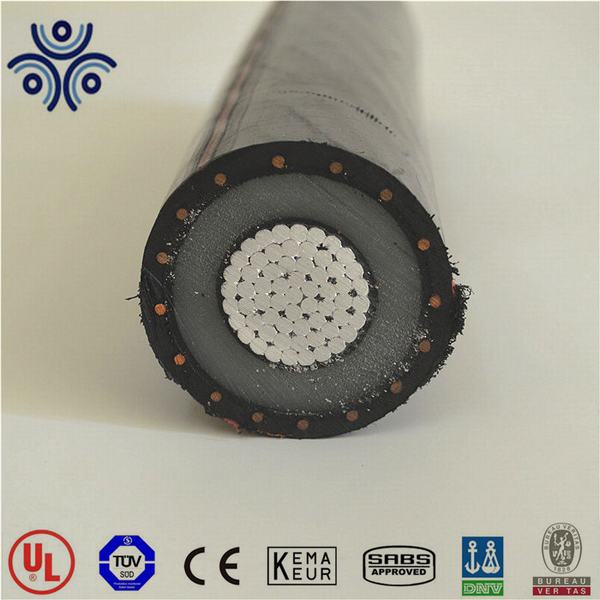 
                        15kv 133% 350 Kcmil Copper Tr-XLPE Insulated Copper Wire Sheild Urd Cable
                    