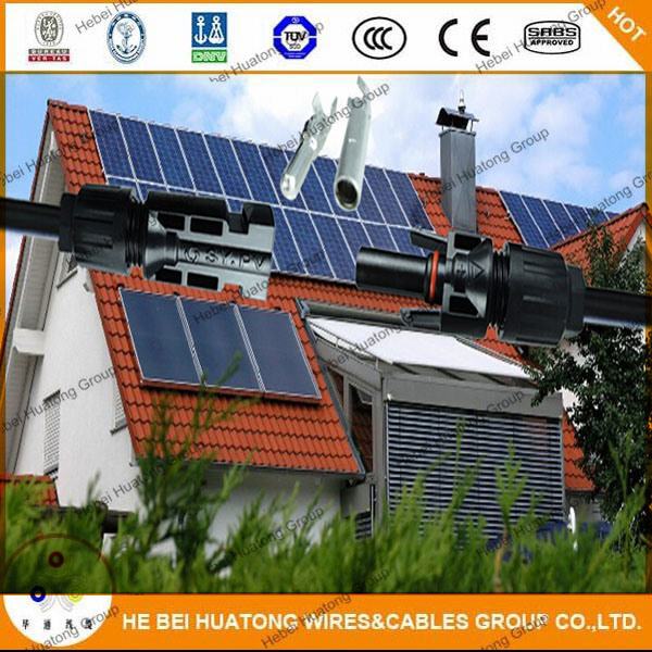 Chine 
                                 2000V 10 AWG Câble solaire résistant à la lumière du soleil de câble PV                              fabrication et fournisseur