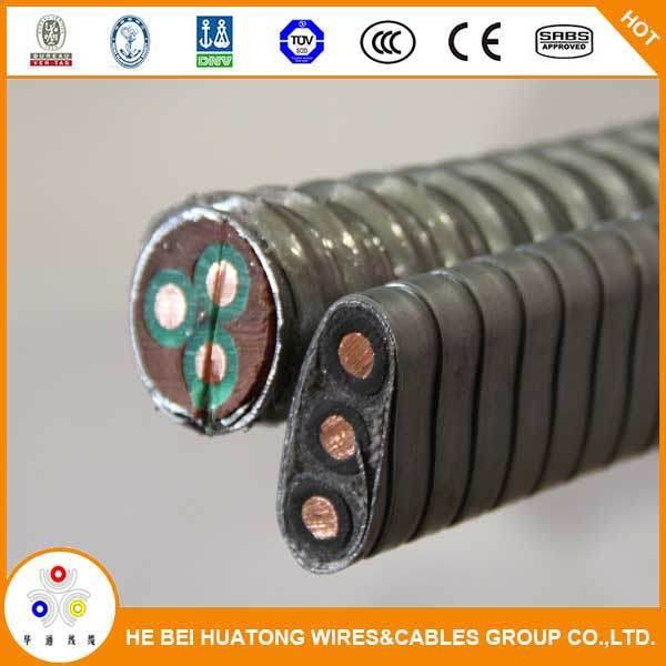 2018 Hot Sale Epr Insulated and Lead Sheathed, Galvanized Steel Tape Interlocked Armoring for Submersible Oil Pump