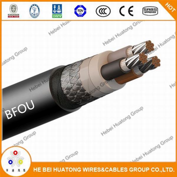 Китай 
                                 Кв 3.6/6Негорючий Halogen-Free расположении кабелей среднего напряжения грязи устойчив Rfou Bfou                              производитель и поставщик