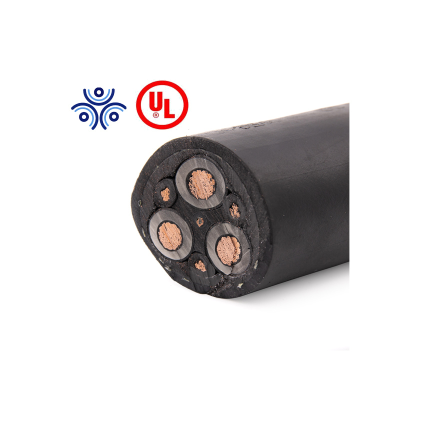 China 
                3/C Cu 15kv Type Shd-Gc CPE Mining Cable 90 C
              manufacture and supplier