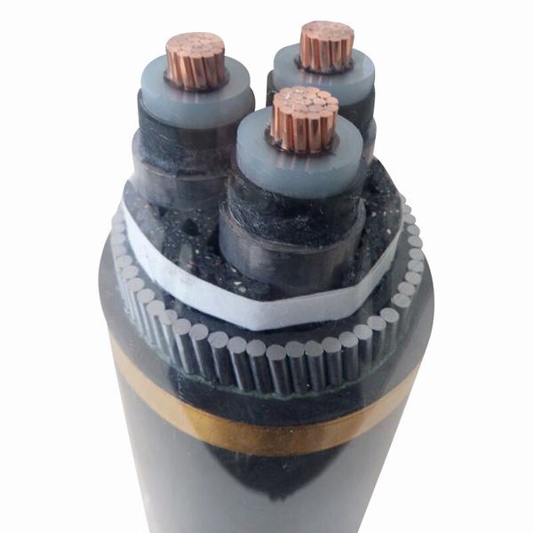 Китай 
                                 3 основных 185мм2 стальная проволока доспехи 33кв XLPE подземный кабель                              производитель и поставщик