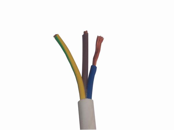 
                                 3 основных 2,5 мм2 ПВХ изоляцией гибкий кабель провода с маркировкой CE, перечисленных                            