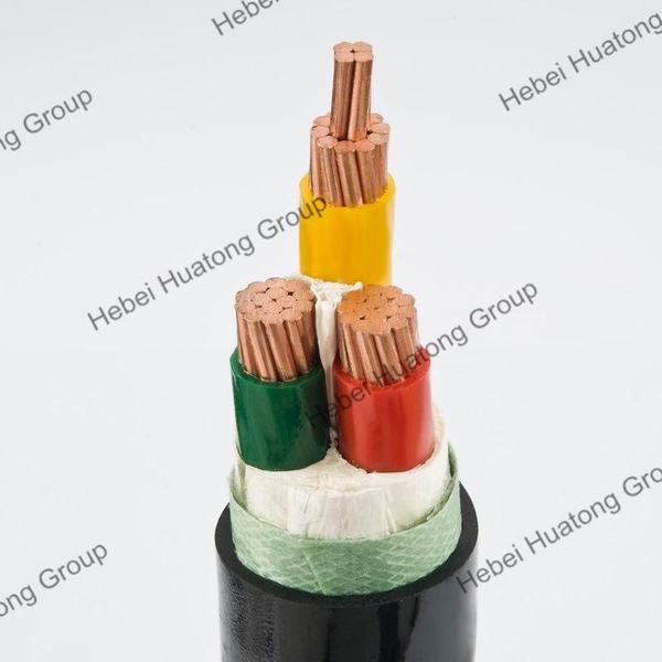 
                                 De 3 núcleos de 50mm2 de aluminio/cobre del cable de alimentación XLPE Tipos de cable de alimentación industrial de la estructura de precios                            