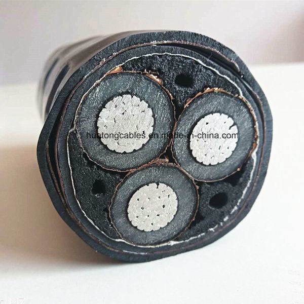 3 Core Aluminum Conductor PVC Jacket XLPE Insulated Power Cable