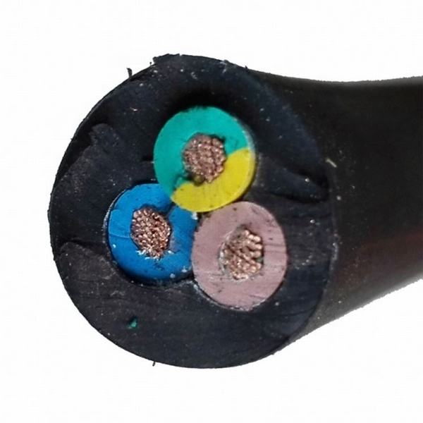 3 Core Rubber Sheathed 120mm2 H07rn-F H05rn-F Cable