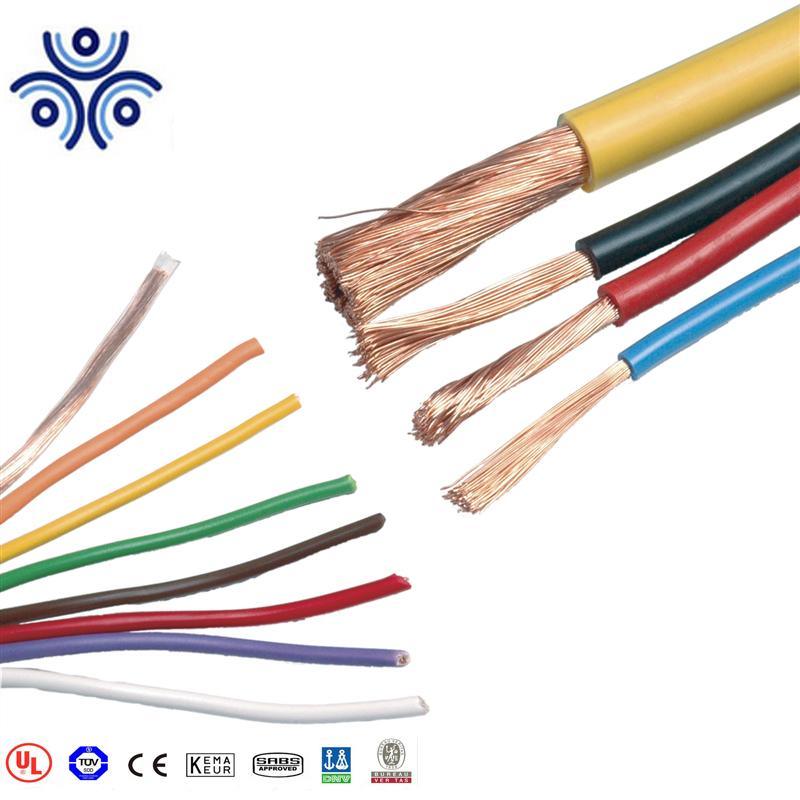 China 
                300/500V o 450/750V aislados con PVC, el cable eléctrico
              fabricante y proveedor