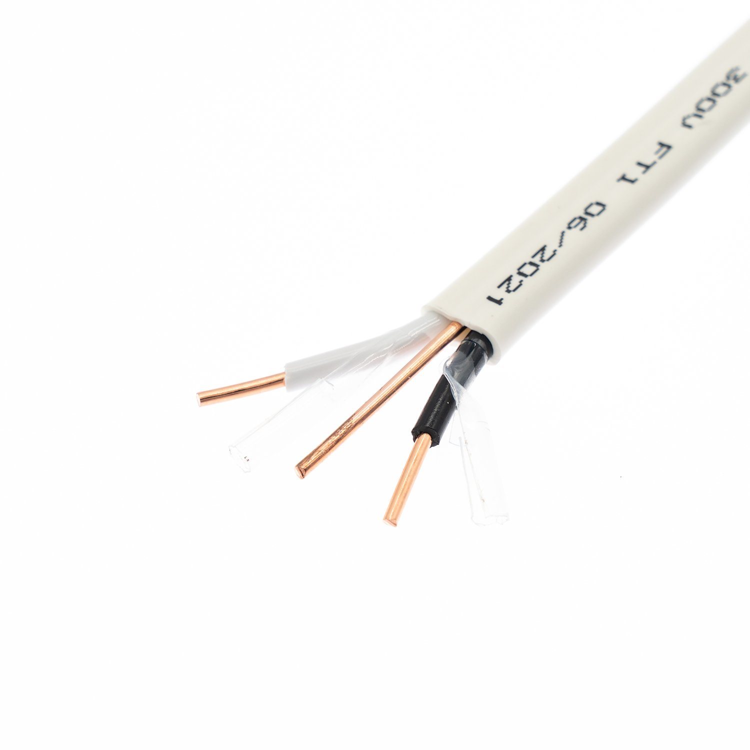
                300V 14/2 12/2 14/3 12/2 Nmd90 Cable de alambre con certificado CSA
            