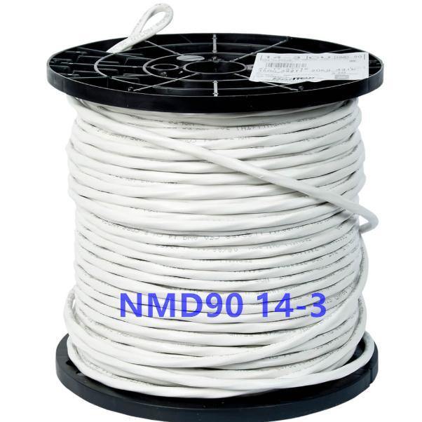 
                300V 14/3 Nmd90 cable de construcción interior
            