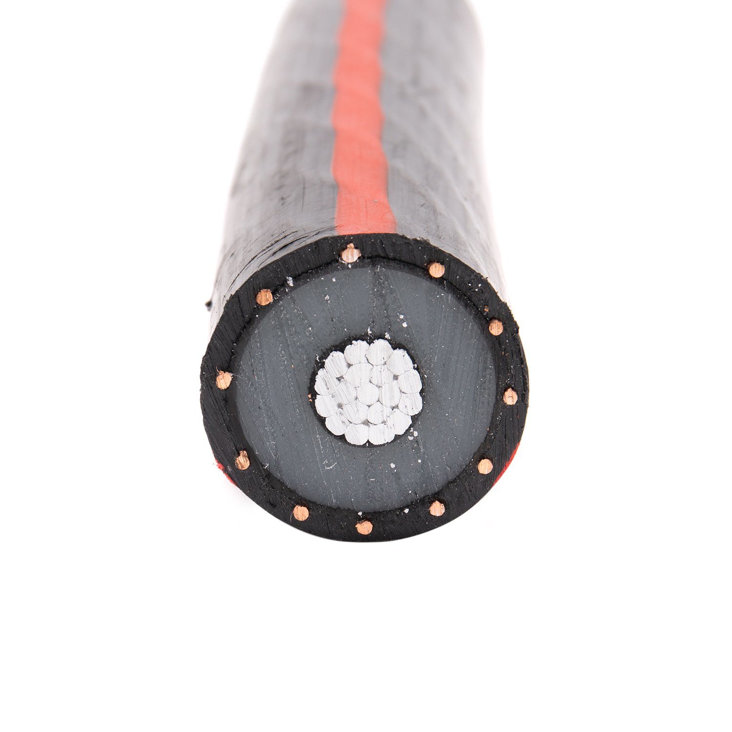 
                   0AWG 250mcm 350mcm 500mcm 100/35kV 4% TR-XLPE LLDPE CWS aislado Cable de aluminio de media tensión
            