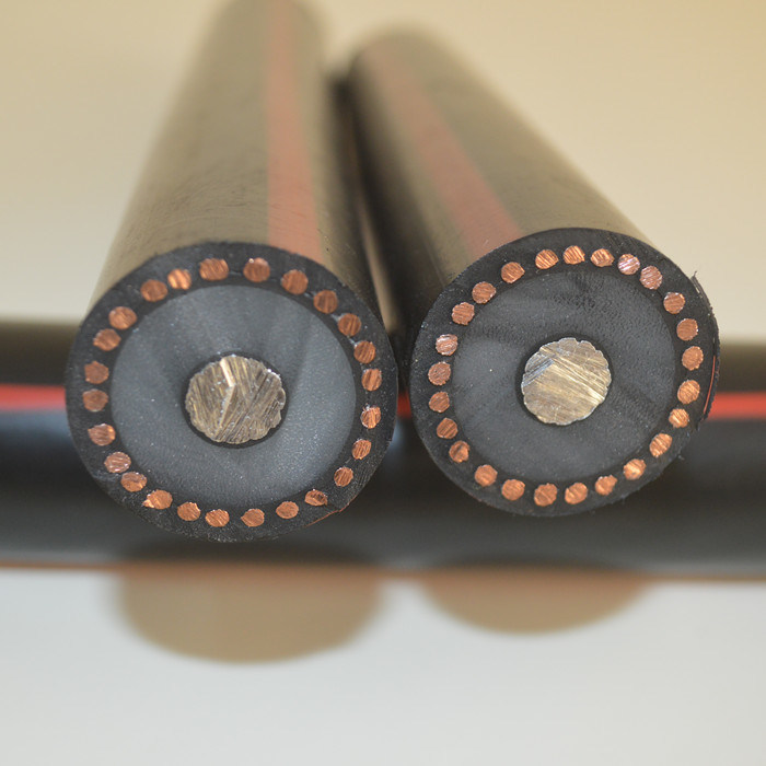 China 
                35kv Medium Voltage Single Core Tr-XLPE Insulated Copper Wire Shield Power Cable
             on sale
