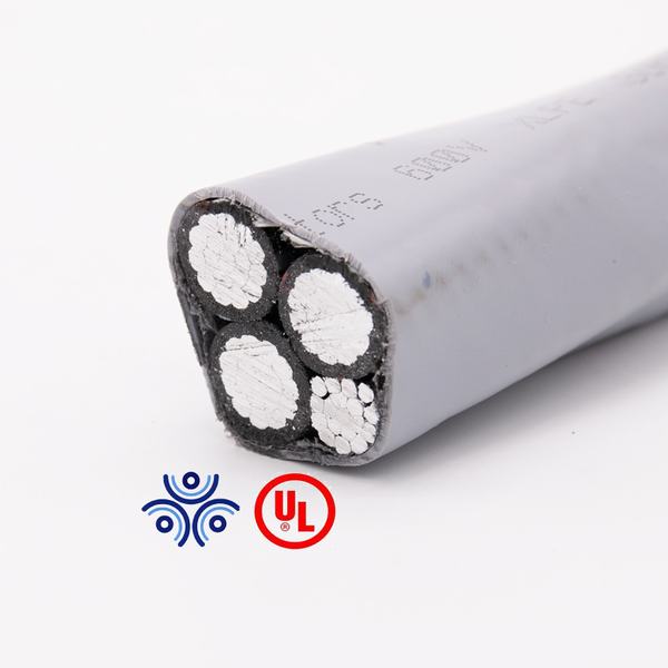 3AWG 3 Core Power Cable Aluminum Electrical Underground Cable