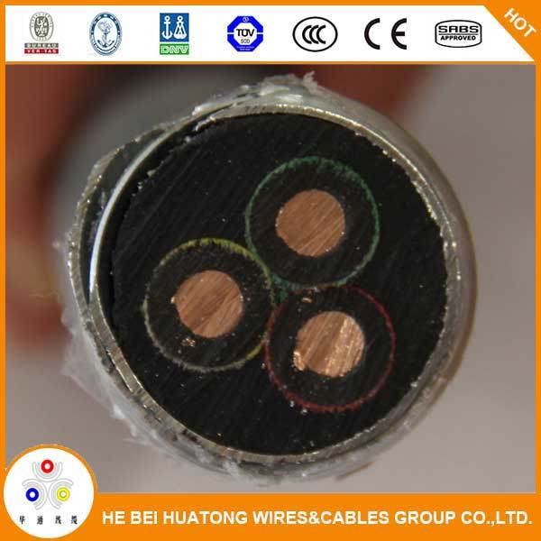 3kv/5kv Rubber Insulated and Sheathed Galvanized Steel Tape Armoured Round Type Esp/Submersible Oil Pump Cable