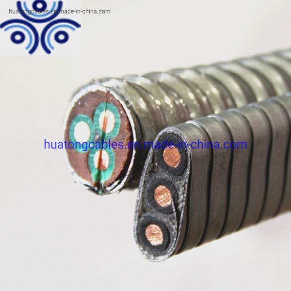 3kv Flat Type 3 Core Solid Copper Conductor Epr Insulation and Sheathed Esp Cable