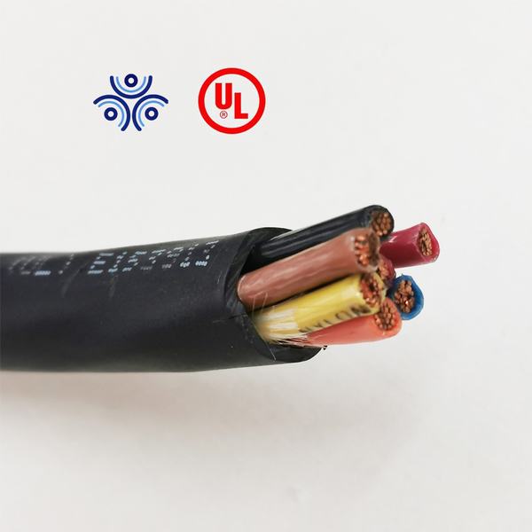 Китай 
                                 4/0AWG медных Thhn Core ПВХ оболочки троса привода лотка 600V электрический кабель питания                              производитель и поставщик