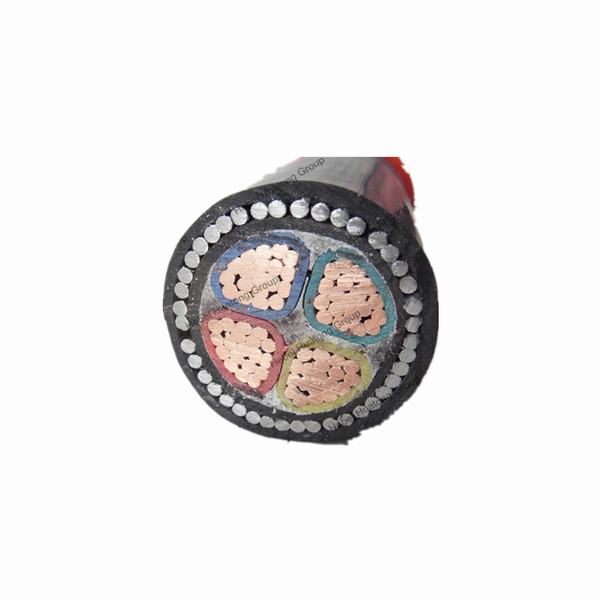 4 Core XLPE Insulated Armored Copper Underground Electric Power Cable