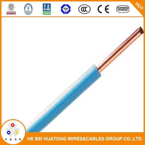450/750V 1.5mm2 2.5mm2 Cu/PVC Electrical Wire