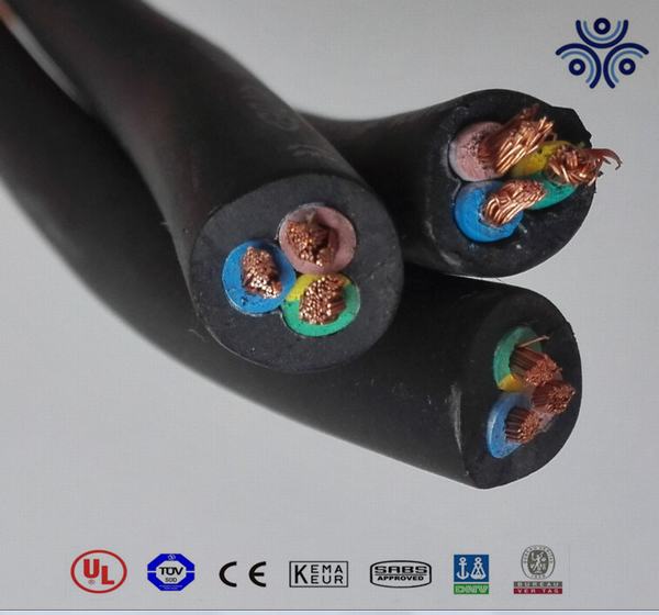 Китай 
                                 450/750V H07rn-F кабель с сертификат CE                              производитель и поставщик