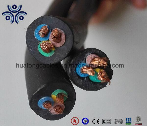 China 
                                 450/750 V flexibles, Gummiummanteltes mehradriges H07rn-F-Kabel                              Herstellung und Lieferant