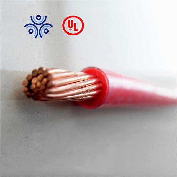 4AWG 2AWG 1AWG Thhn Wire Electric Wire Copper PVC Nylon 600V UL Cable