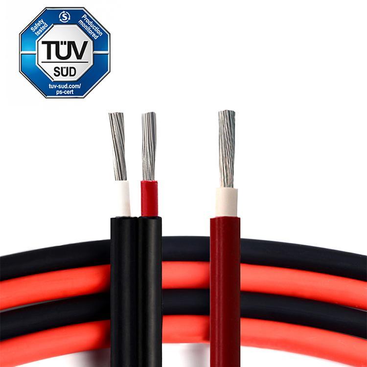China 
                4mm2 6mm2 TUV Certification Solar H1z2z2-K Cable
              manufacture and supplier