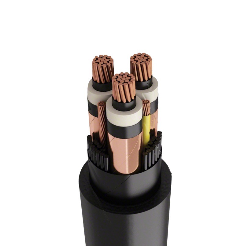 5kv 500 Mcm 3c Type MP-Gc Round Rubber Power Cable for Mining
