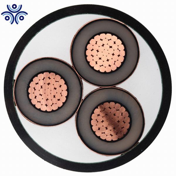 China 
                        6/10kv 8.7/15kv 12/20kv 18/30kv 3 Core XLPE Insualted Power Cable
                      manufacture and supplier