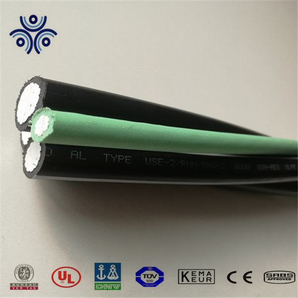 600 Voltage Aluminum Alloy Conductors Cross-Linked Polyethylene (XLPE) Insulated Mobile Home Feeder Cable