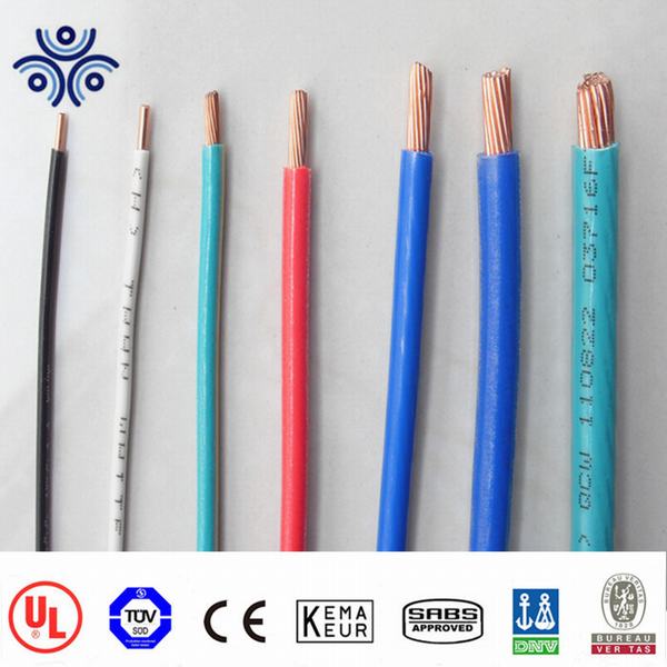 China 
                                 600 V, 12 AWG, 14 AWG, PVC-Kabel mit Nylonummantelung, Thhn Thwn-2-Kabel                              Herstellung und Lieferant