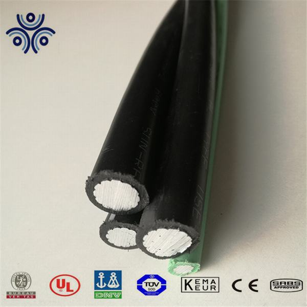China 
                        600V 4/0-4/0-4/0-2/0 Aluminum Mobile Home Feeder Service Entrance Cable
                      manufacture and supplier