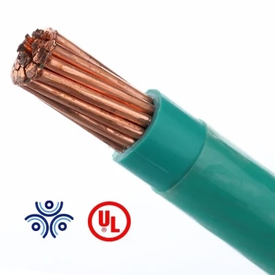 600V Nylon Jacket 14/12/10AWG China Power Electrical Building Thhn Wire Cable PVC Insulation Copper