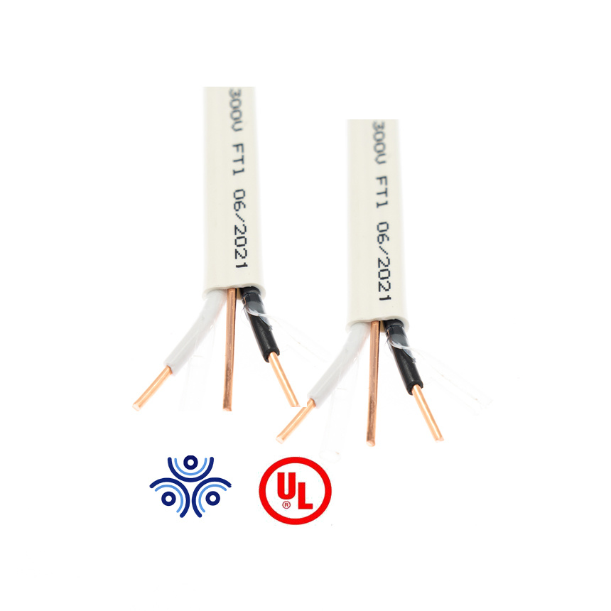 China 
                600volts Nm-B Flat Wire House Electric Wires B Nm Manufacture
              manufacture and supplier