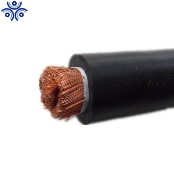 China 
                6 AWG de cobre del cable de soldadura Rubebr 2/0
              fabricante y proveedor