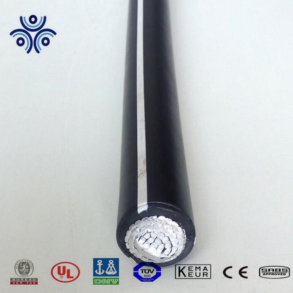 8000 Series Aluminum Alloy Conductor XLPE Insulation Black Color PV Solar Cable with UL Listed