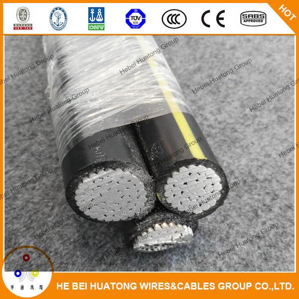 8000 Series Compact Stranded XLPE Insulation Triplex Urd Cable