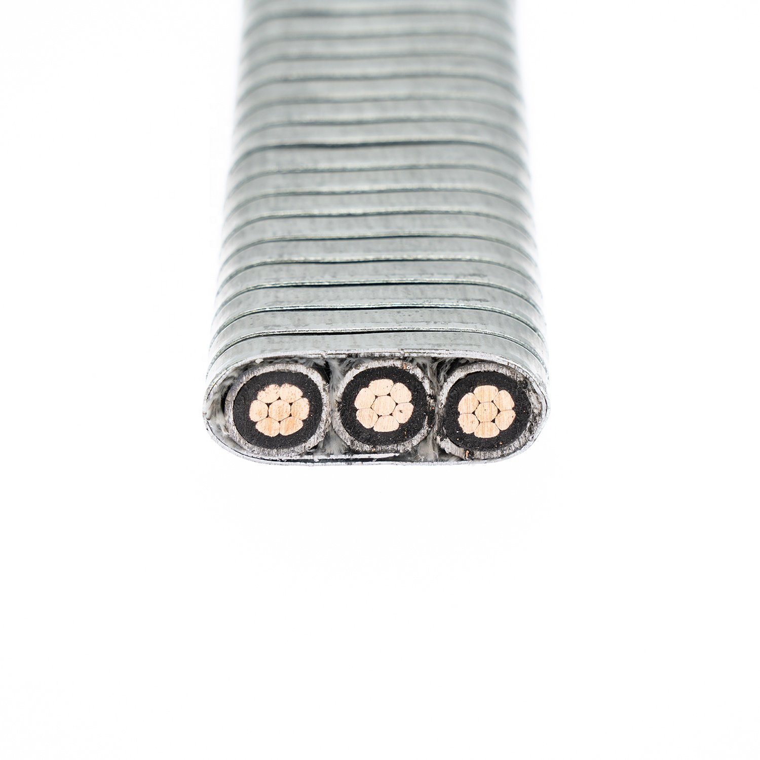 China 
                Aprobación API 5kV cable de alimentación Esp 4AWG sólido Cu EPDM Revestimiento de cable de aislamiento armadura de acero inoxidable
              fabricante y proveedor