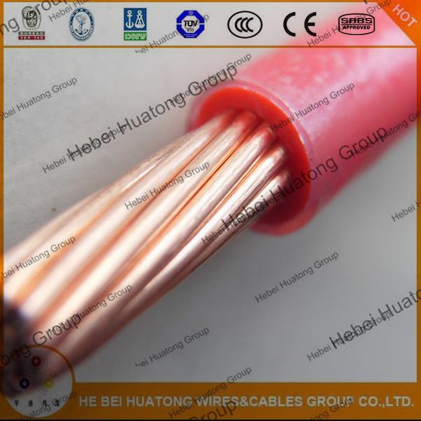 China 
                        AWG 8 10 12 14 PVC/Nylon Thhn/Thwn Electric Wire
                      manufacture and supplier