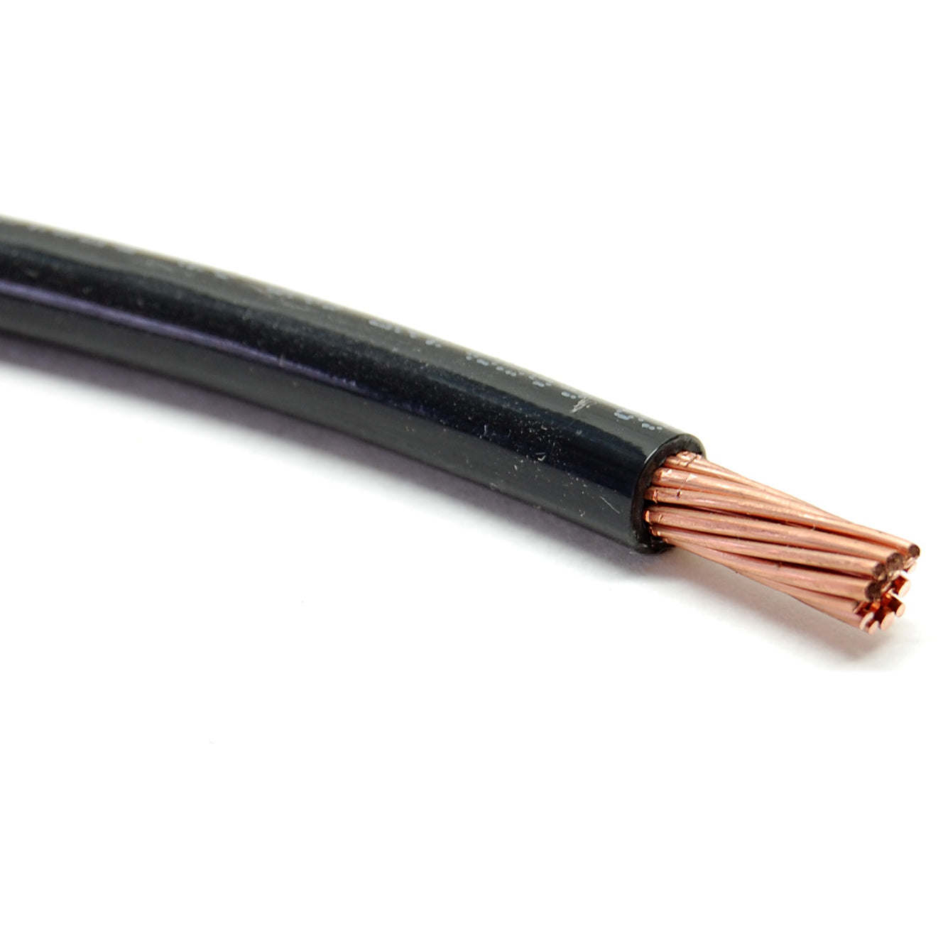 Black 10 Gauge Type T90/Thwn/Thhn Wire Stranded Copper Nylon Wire T90