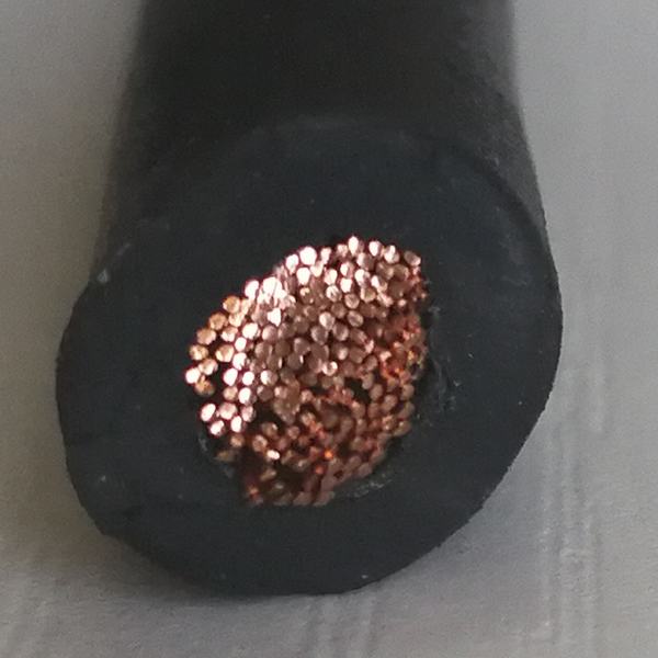 China 
                        Black Color Soft Copper 50 mm2 Flexible Welding Wire
                      manufacture and supplier