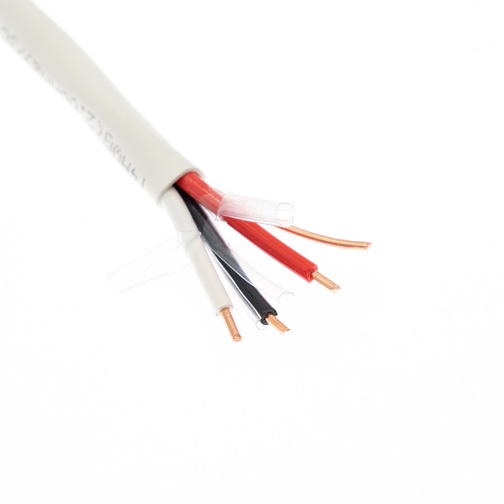 Китай 
                Канада пламенно тип кабеля прос90 300V 2/12 AWG твердых медного провода кабеля
             поставщик