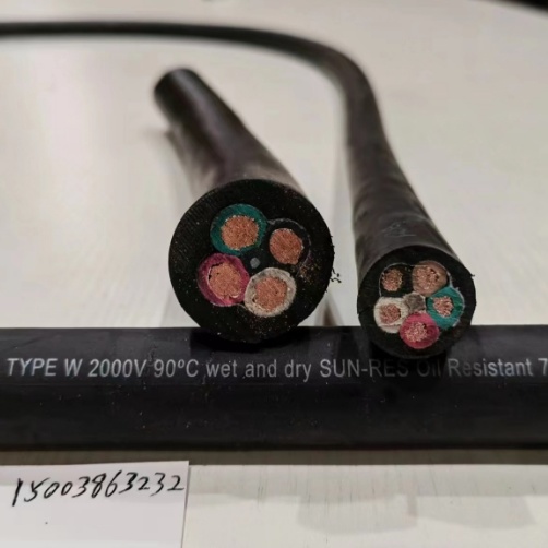 Construction Heavy-Duty Service Power Supply Cable Type W G G-Gc 2kv