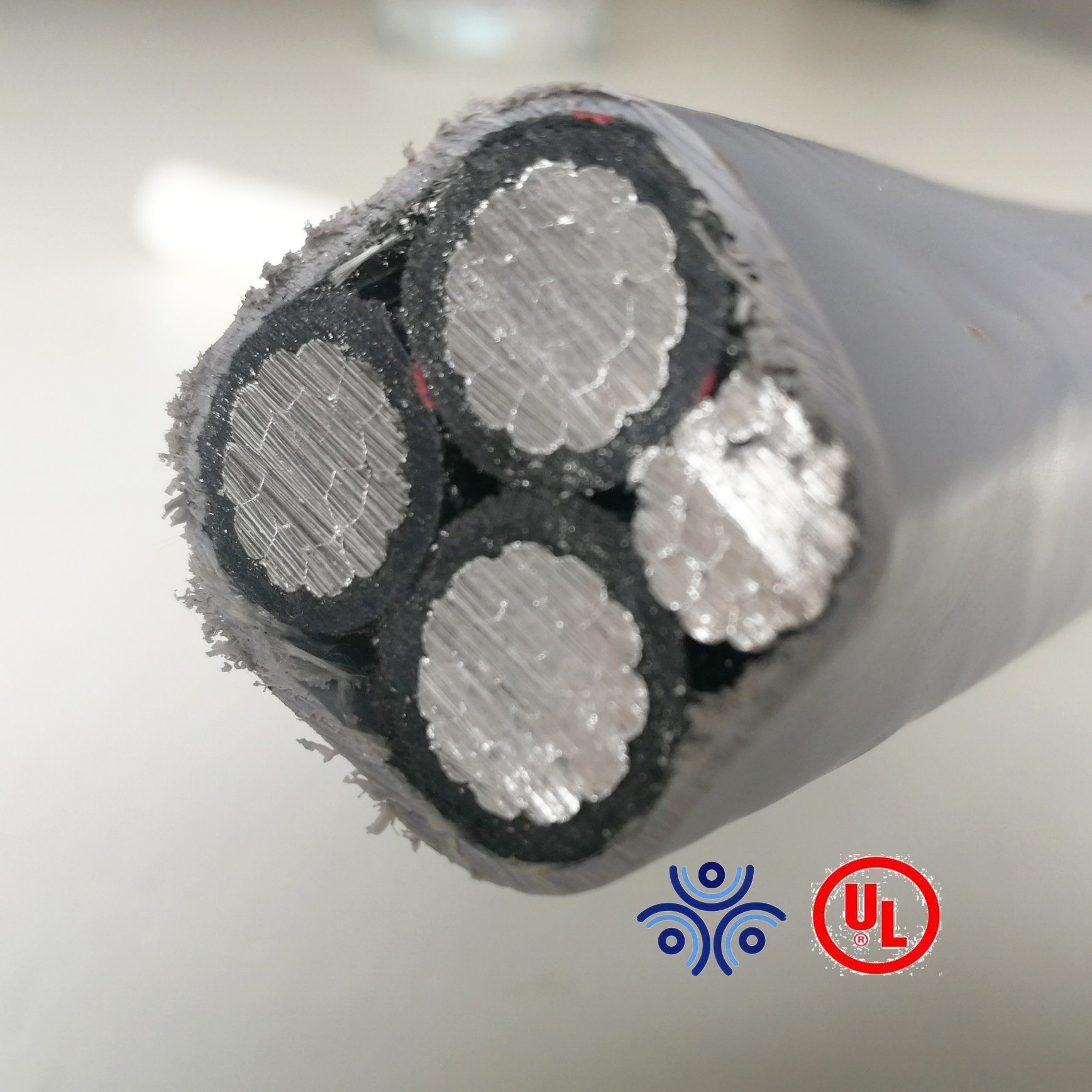 China 
                Construcción cables HT Xhhw Core aluminio Servicio de entrada XLPE Power Cable ser
              fabricante y proveedor