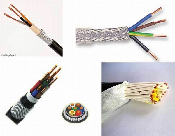 
                                 El cable de control multi-core de 1,5 mm2 de 2,5 mm2 aislamiento XLPE o aislamiento de PVC tipo                            