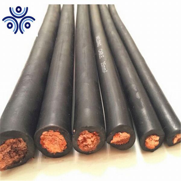 Cooper Welding Cable Rubber Insulation Copper Super Flexible Welding Cable