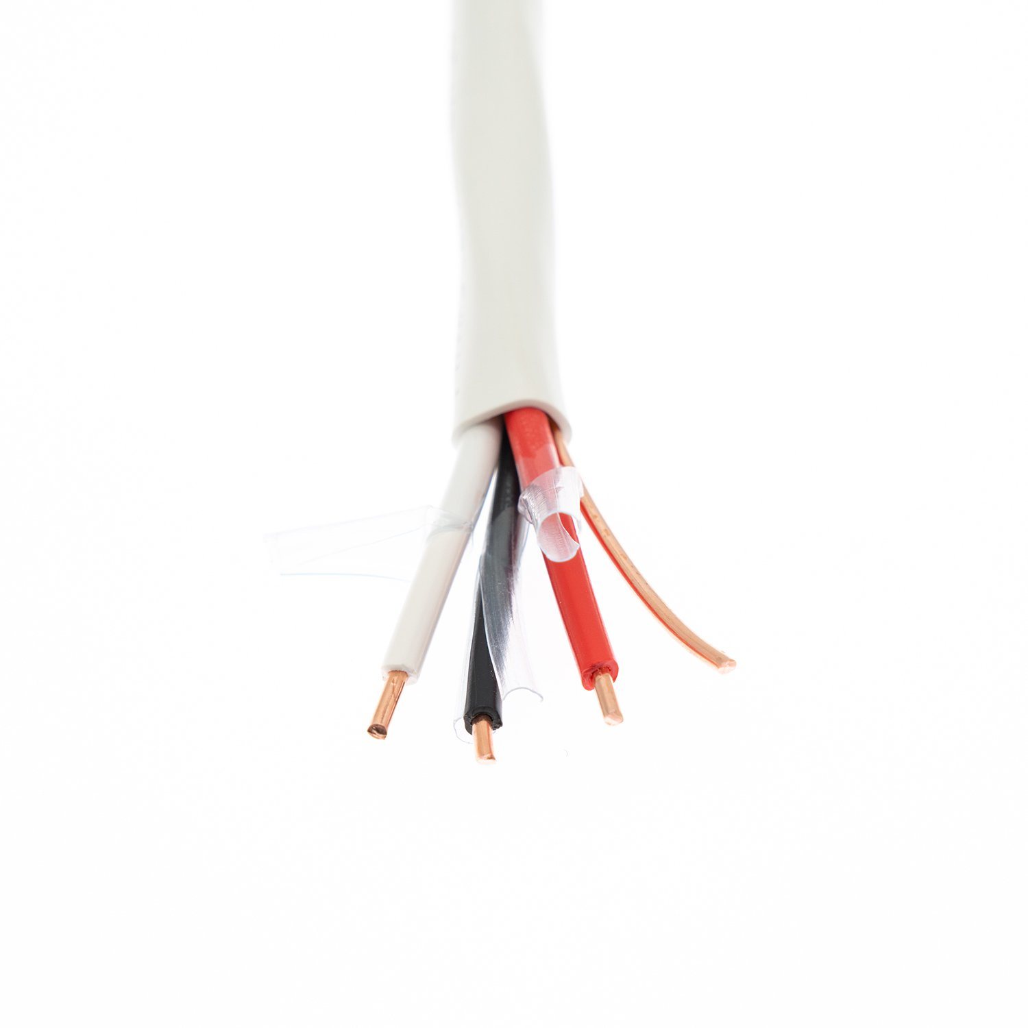 
                Rollo de cobre o tambor de plástico 12/2 AWG PVC cable plano Cable
            