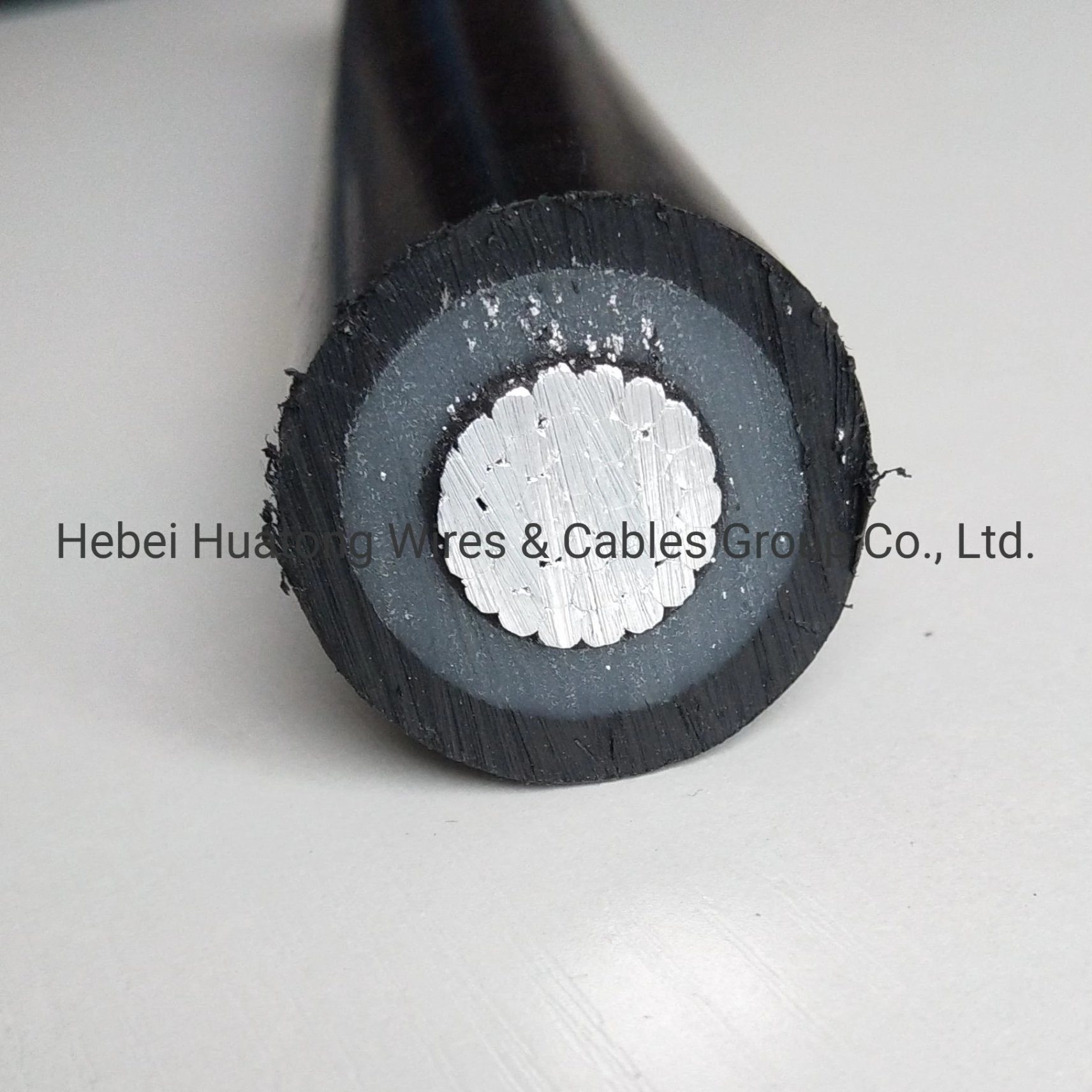China 
                Conductor simple AAC cubierto sobre cabeza - cable de árbol de doble capa Para aplicaciones de 15 kV
              fabricante y proveedor