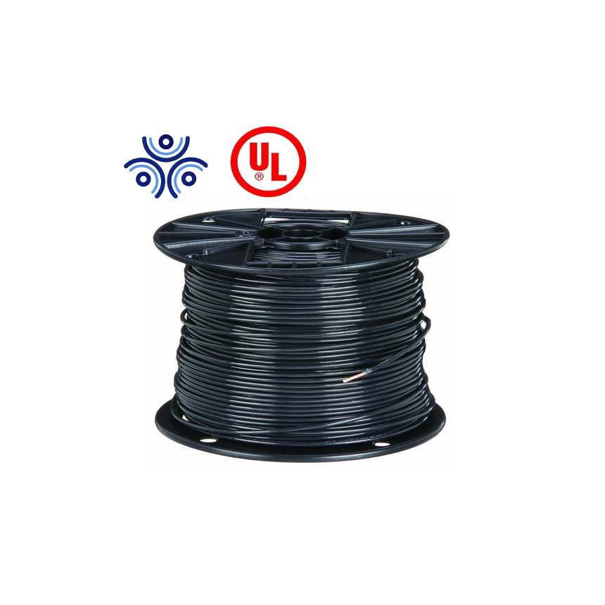Chine 
                Les fils électriques des câbles Thw sur le fil 14 AWG -1000 MCM UL 600V Alimentation électrique des câbles HT
              fabrication et fournisseur