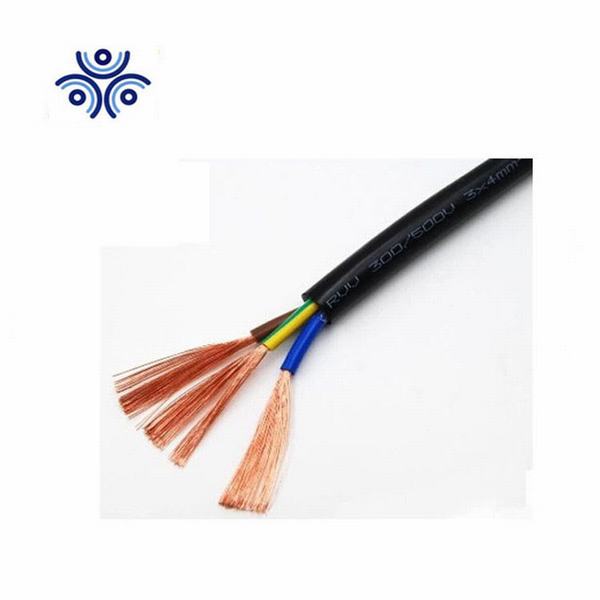 China 
                                 Cable eléctrico aislamiento de PVC BV/CVR Cable con Cable aprobado SGS                              fabricante y proveedor